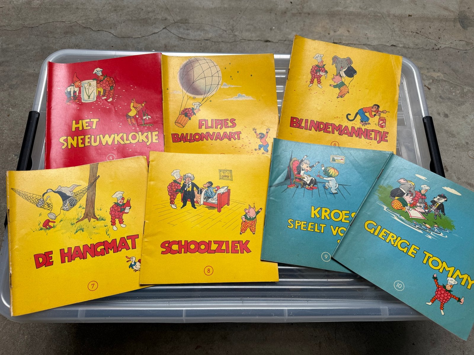 Vintage Flipjes Boeken - De Betuwe - Sprookjes/Fictie, Ophalen of Verzenden, Gelezen, Sprookjes