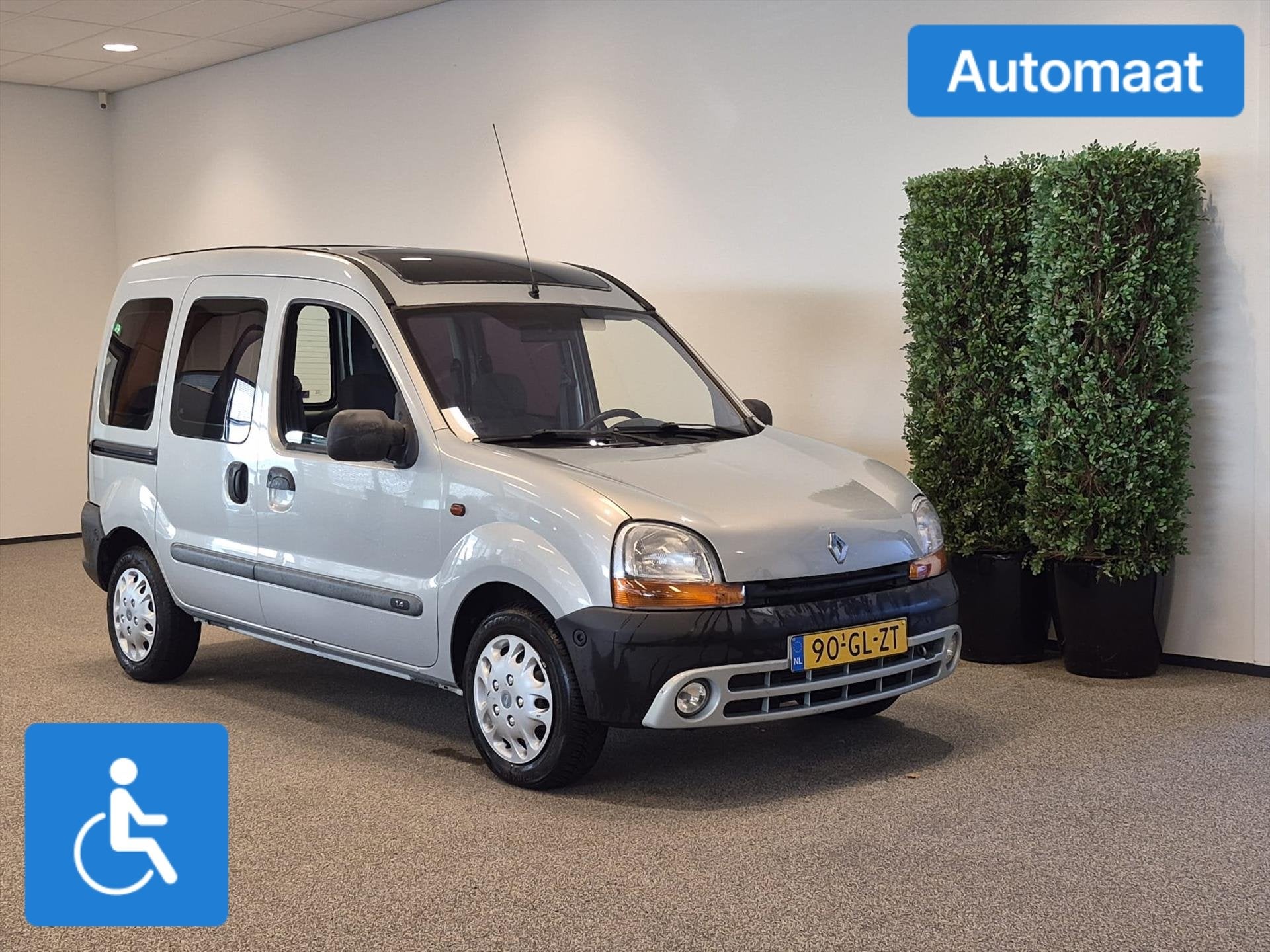 Renault Kangoo Rolstoelauto Automaat (airco), Auto's, Automaat, 12 maanden, Stof, Overige carrosserieën