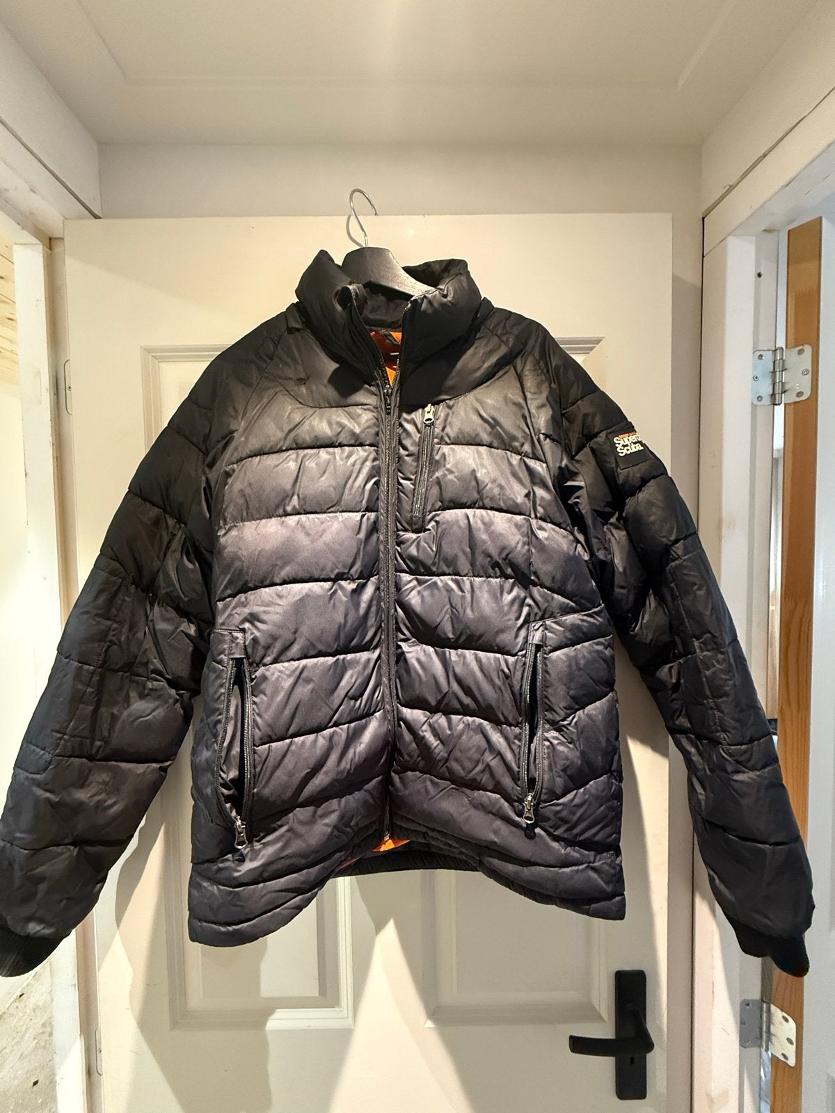 Superdry scuba jas, Ophalen of Verzenden, Zo goed als nieuw, Blauw