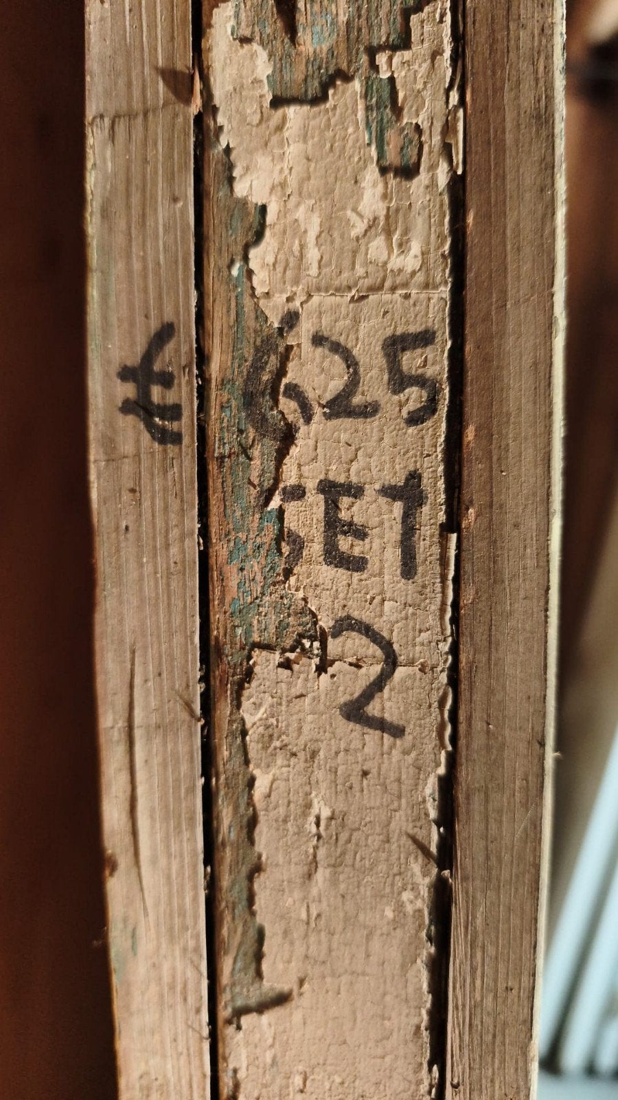 Zeer oude ensuite deuren - Antiek en karakteristiek, Gebruikt, 215 cm of meer, Binnendeur, Hout