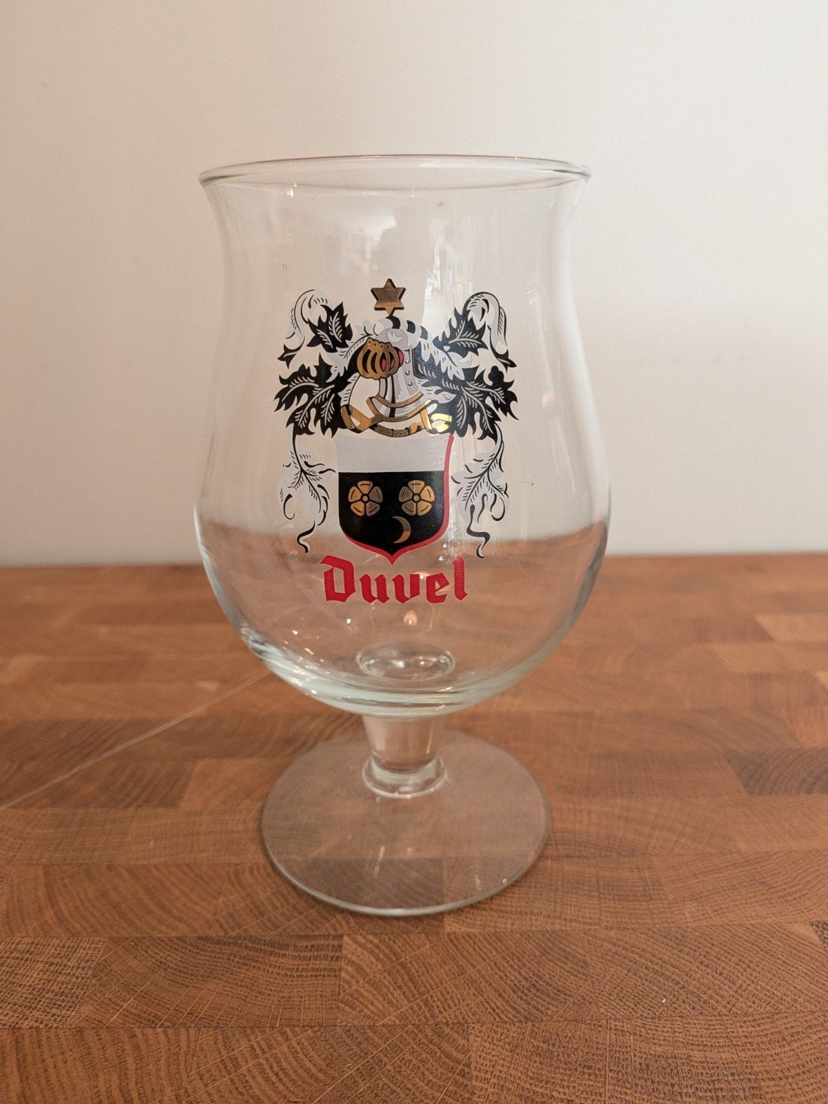 Duvel glas - Origineel bierglas, Verzamelen, Biermerken, Ophalen of Verzenden, Zo goed als nieuw, Glas of Glazen, Duvel
