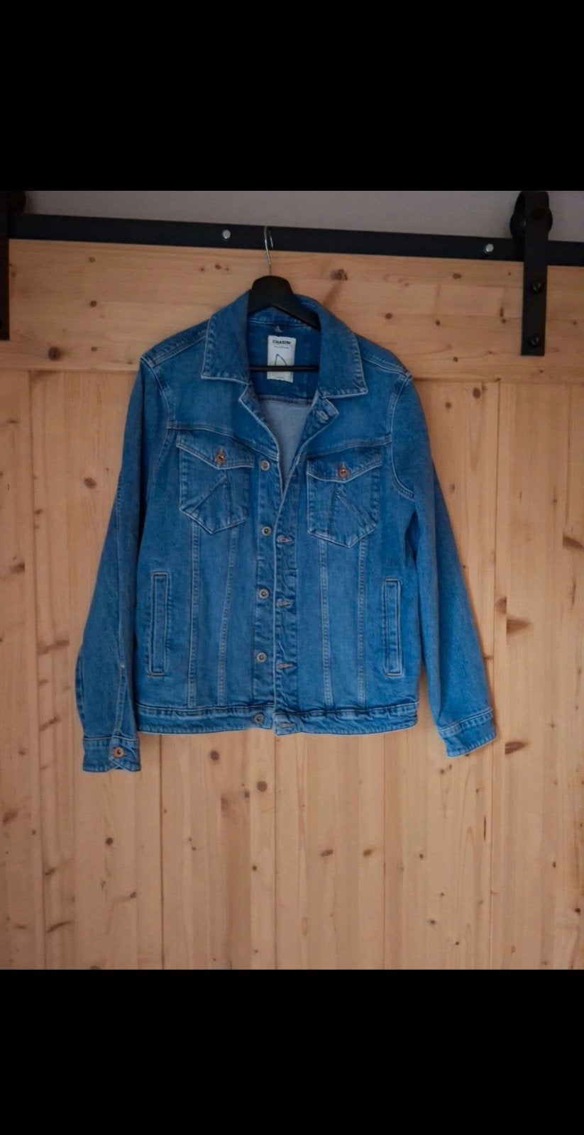 Spijkerjas; Chasin, maat M, Ophalen of Verzenden, Zo goed als nieuw, Blauw