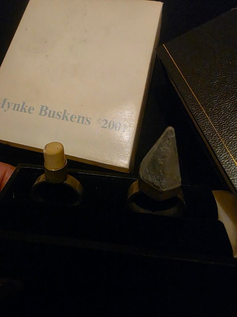 Unieke handgemaakte ringen van Mynke Buskens, Sieraden, Tassen en Uiterlijk, Ringen, Ophalen, Zo goed als nieuw, 17 tot 18, Dame of Heer