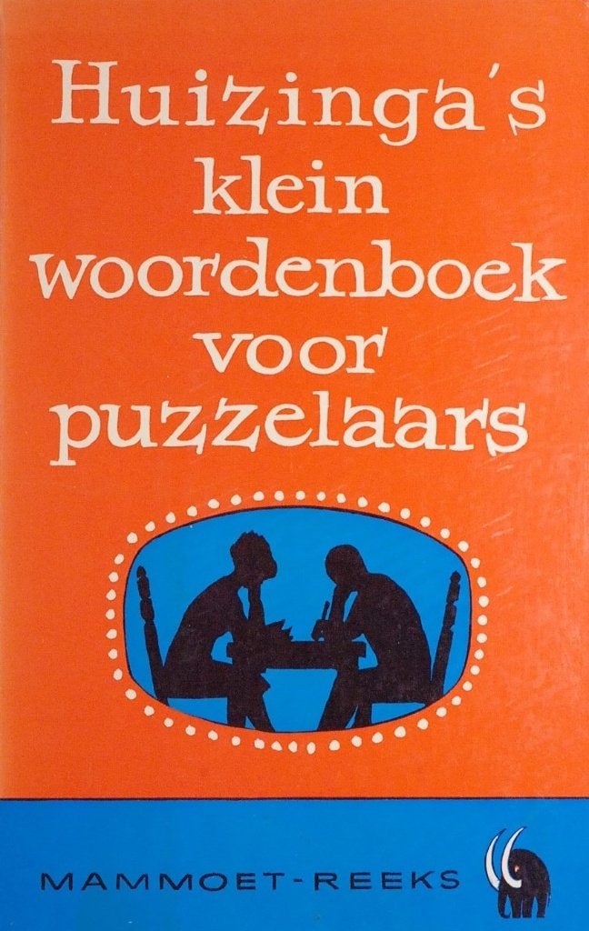 Huizinga's klein woordenboek voor puzzelaars - Vintage Boek, Hobby en Vrije tijd, Verzenden, Minder dan 500 stukjes, Gebruikt