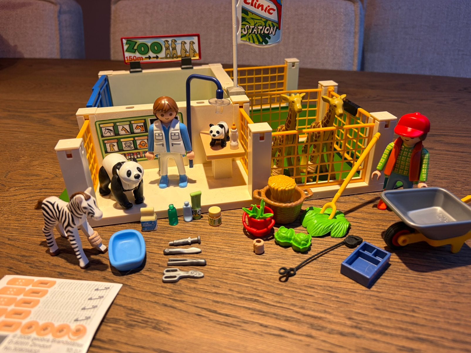 Playmobil Superset Verzorgingsstation 4009, Kinderen en Baby's, Speelgoed | Playmobil, Ophalen of Verzenden, Gebruikt, Complete set