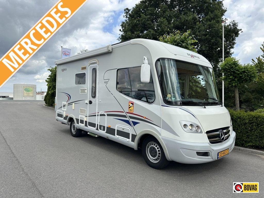 Frankia I 6400 FD Mercedes Automaat 184PK, Afzuigkap, Achteruitrijcamera, Ringverwarming, Bedrijf