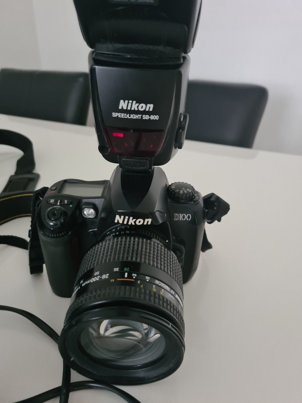 Nikon D100 Camera, Ophalen of Verzenden, Zo goed als nieuw, Overige merken