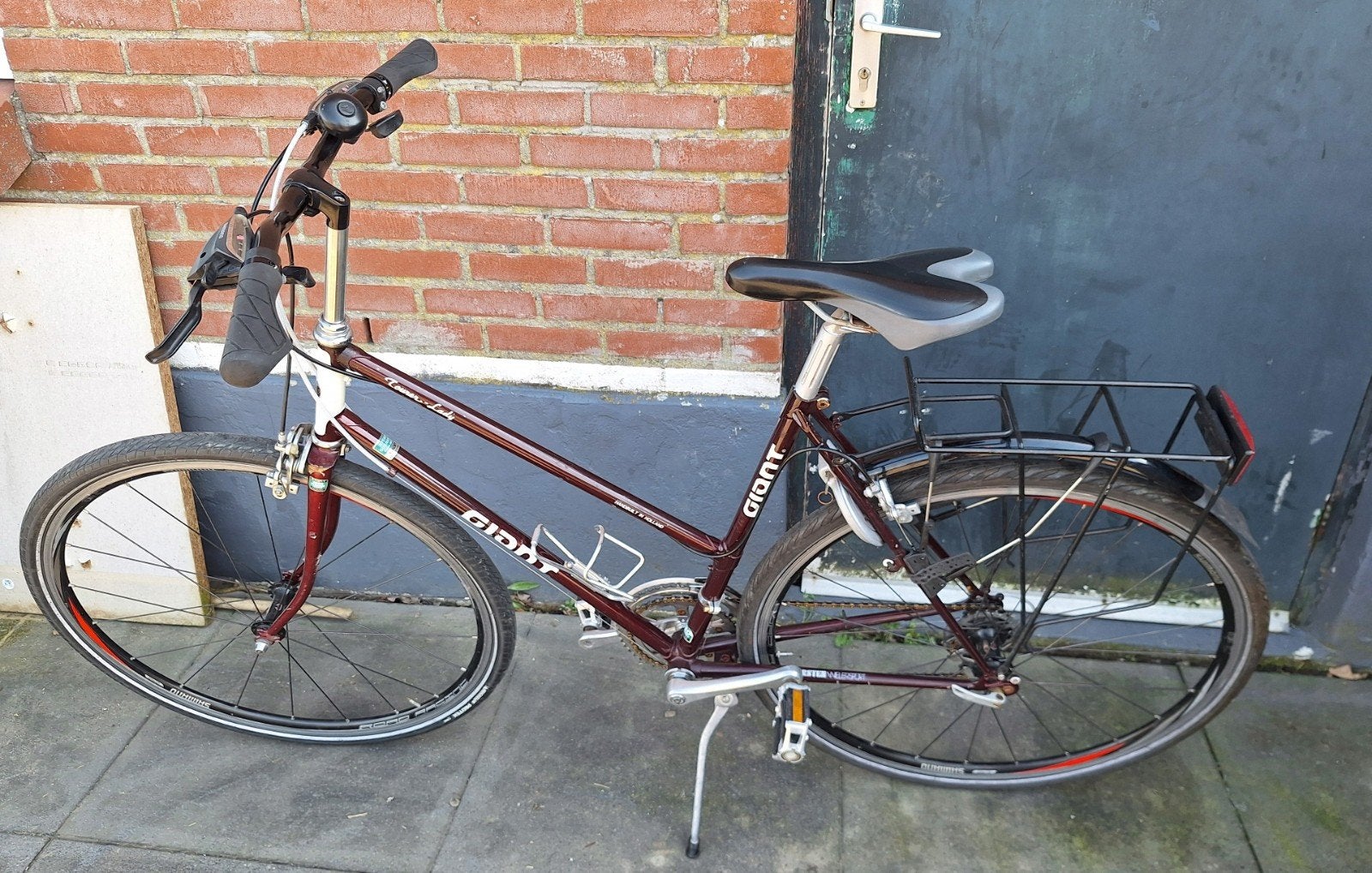 Vintage damesfiets GIANT, Gebruikt, 10 tot 15 versnellingen, Giant, 55 cm of meer