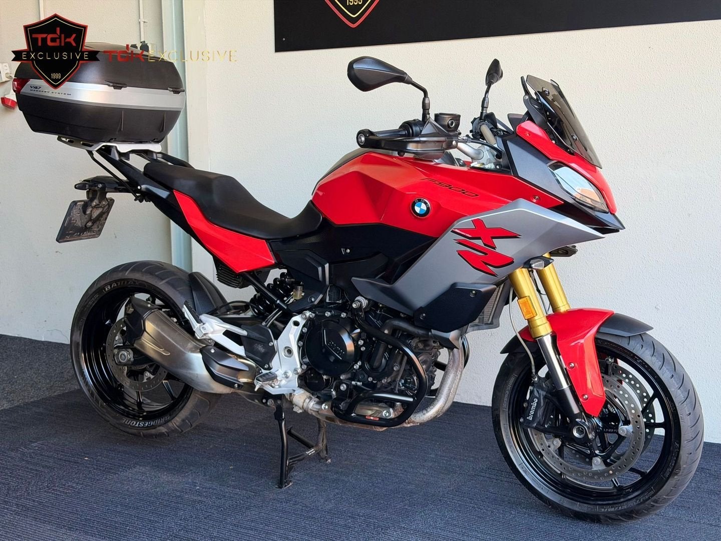 BMW F 900 XR SHAD RACING RED COMFORT (F900XR GS R 1000 850 S, Motorrijbewijs A, Bedrijf, Meer dan 35 kW, Toermotor