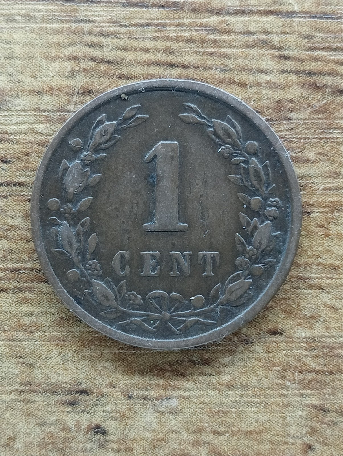 1 cent 1902, Ophalen of Verzenden, Koningin Wilhelmina, 1 cent, Losse munt