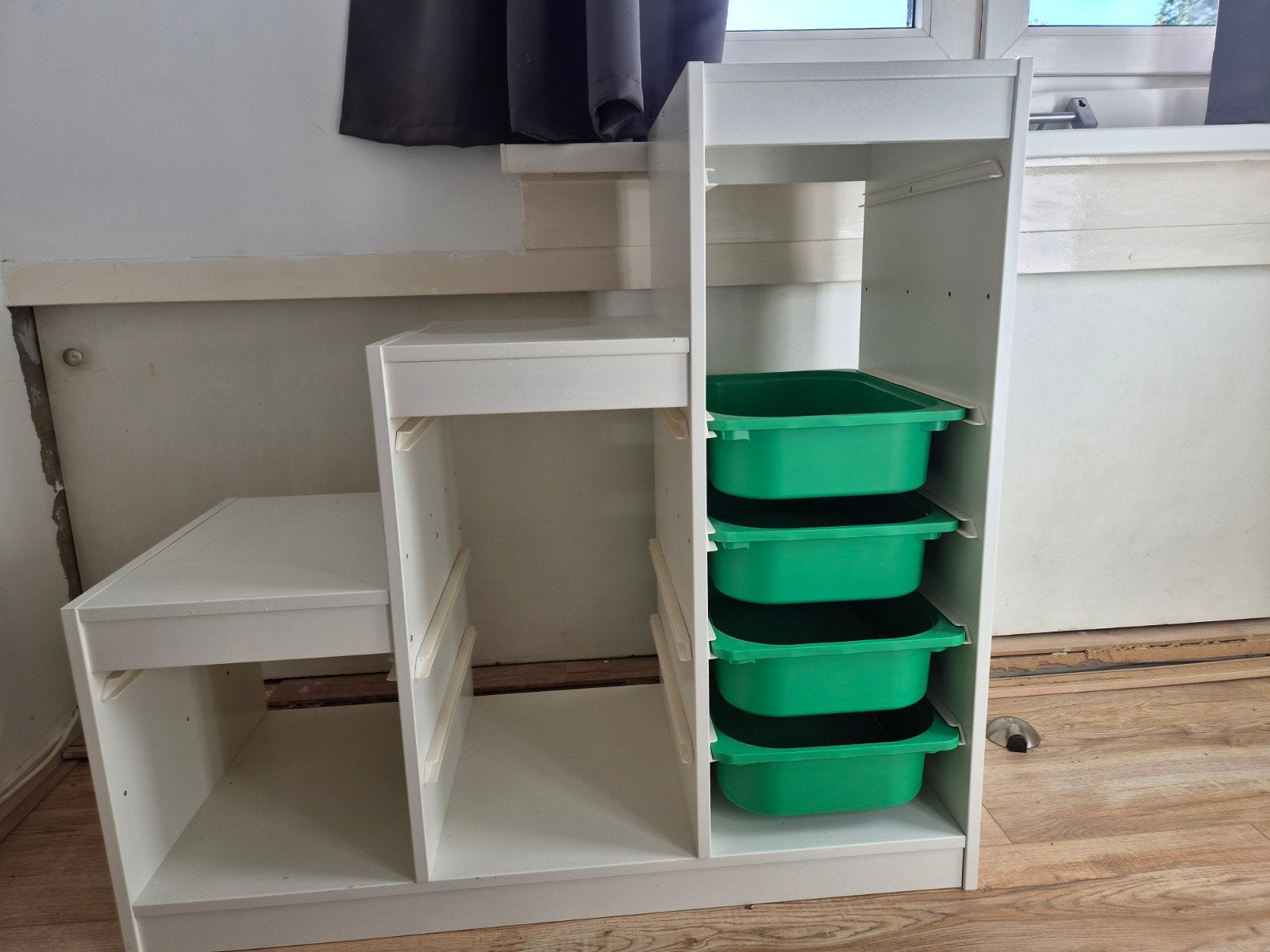 Trofast Ikea trapkast wit, Ophalen, Gebruikt