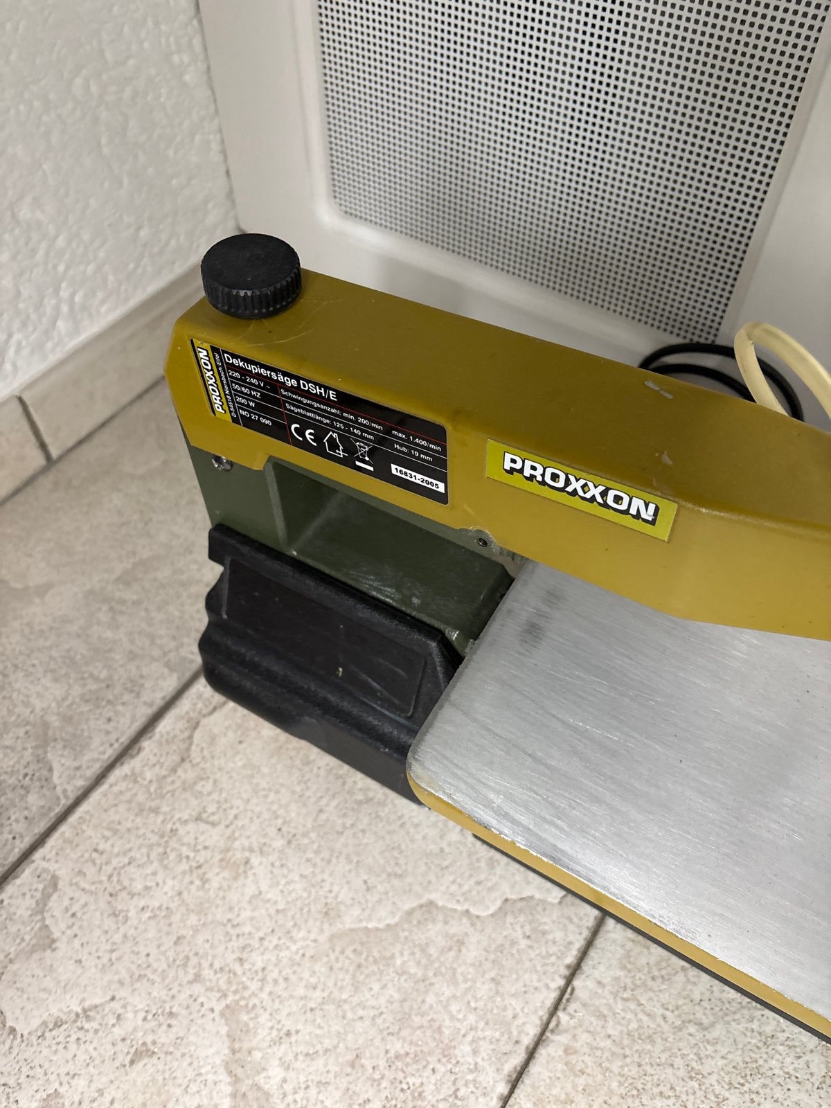 Proxxon DSH/E Decoupeerzaag -, Minder dan 30 mm, Decoupeerzaag, Ophalen of Verzenden, Zo goed als nieuw