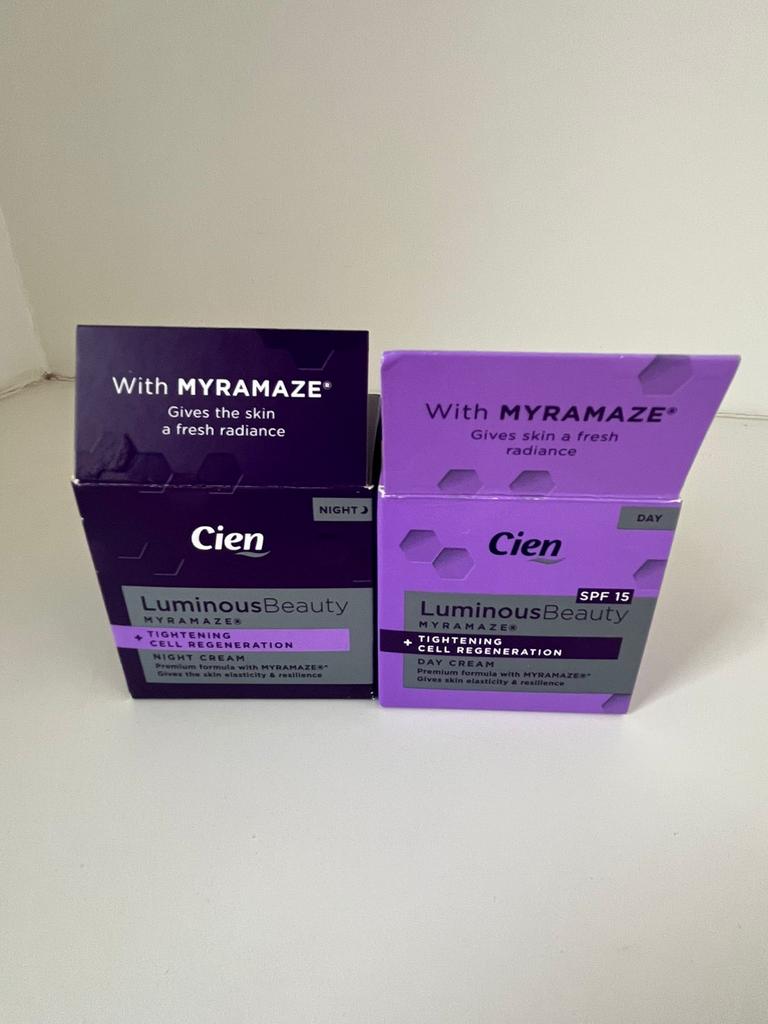 Cien Luminous Beauty dag- en nachtcrème Myramaze 50 ml, Sieraden, Tassen en Uiterlijk, Uiterlijk | Gezichtsverzorging, Ophalen of Verzenden