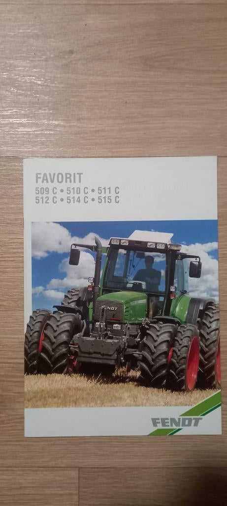 F6 : Fendt Favorit 509 C ... 515 C, Ophalen of Verzenden
