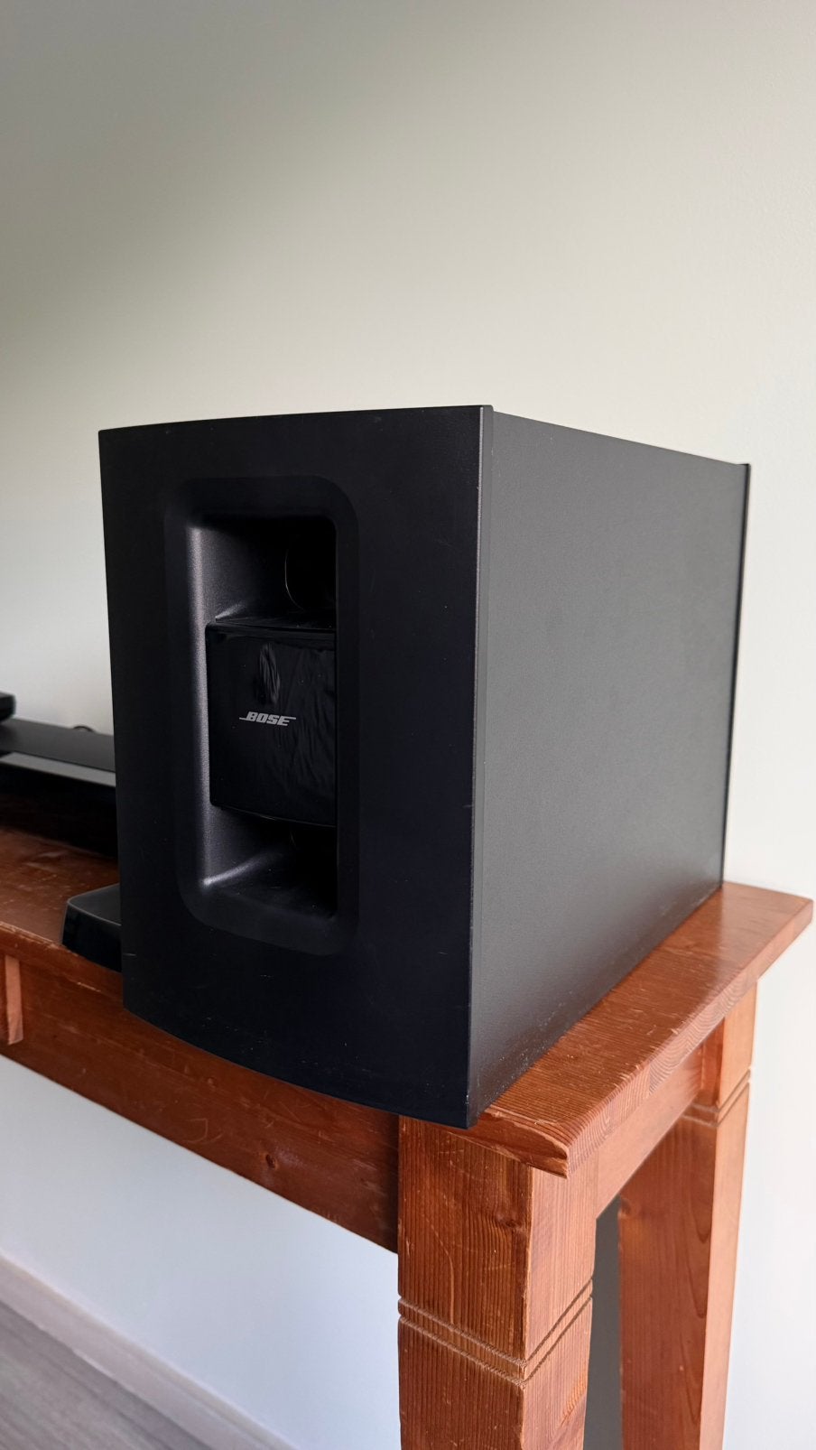 Bose CineMate 1 SR Home Cinema Set incl. Subwoofer, 70 watt of meer, Zo goed als nieuw, Overige spelers, Ophalen
