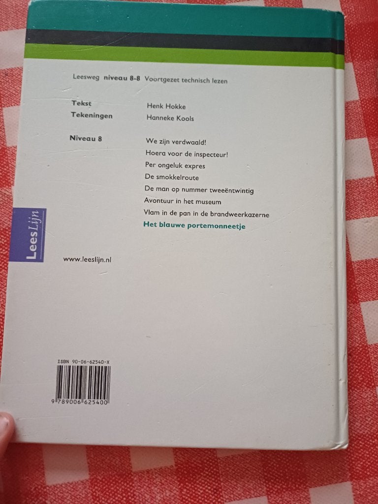Het blauwe portemonneetje, Ophalen of Verzenden, Zo goed als nieuw, Henk hokke