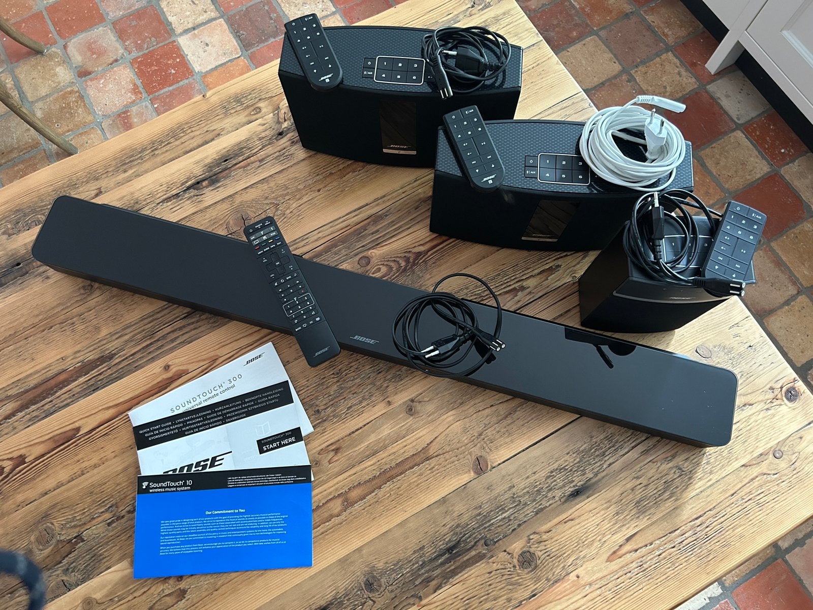 BOSE - soundbar + soundtouch (3x), Ophalen, Zo goed als nieuw
