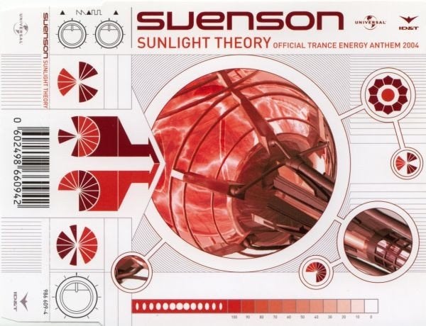 Svenson – Sunlight Theory CD Maxisingle 2004 💿, Verzenden, Zo goed als nieuw, Dance en House