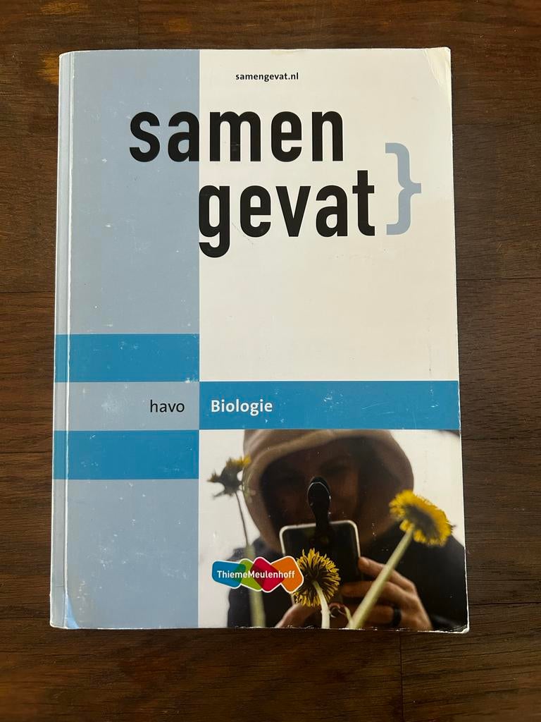 Samengevat Biologie havo - Thiememeulenhoff, Ophalen of Verzenden, Beta, Gelezen, Overige niveaus