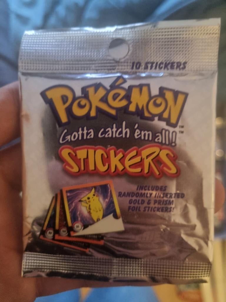 Pokémon Gotta Catch 'Em All! Stickers pakje, Ophalen of Verzenden