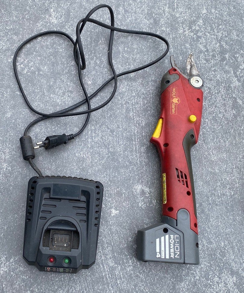 Snoeischaar accu Wolf, Ophalen of Verzenden, Gebruikt, Minder dan 20 mm, Wolf-Garten