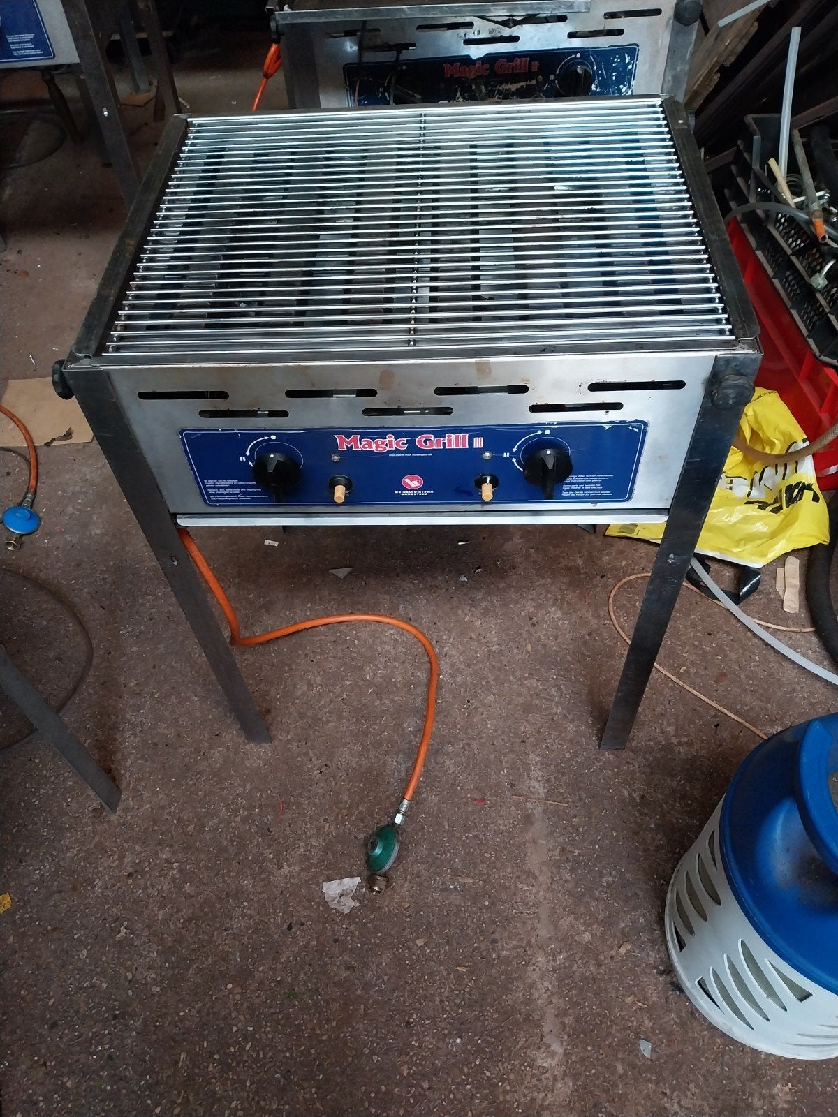 Magic Grill II gasbarbecue - Professioneel, Ophalen, Gebruikt, Magic Grill II