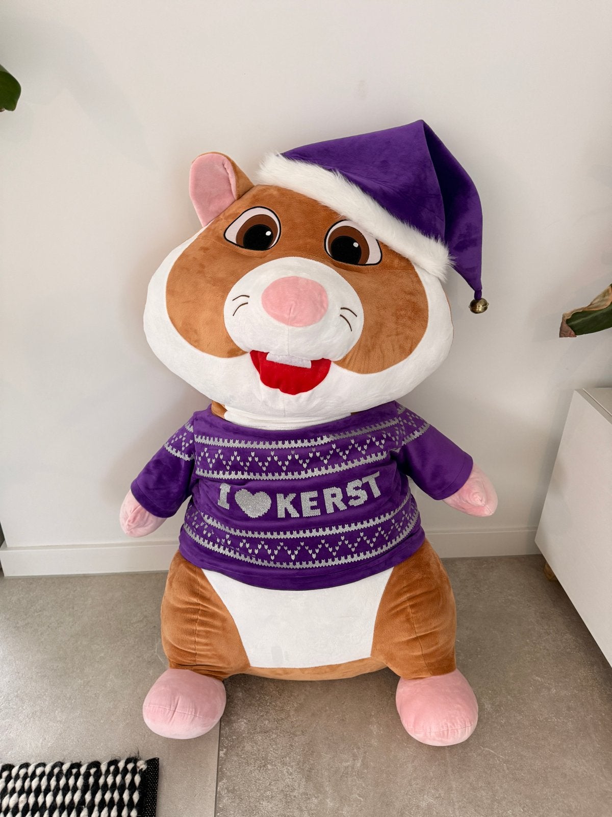 XXL Albert Heijn Kersthamster - Limited Edition - Zeldzaam!, Ophalen, Albert Heijn, Hamster, Zo goed als nieuw