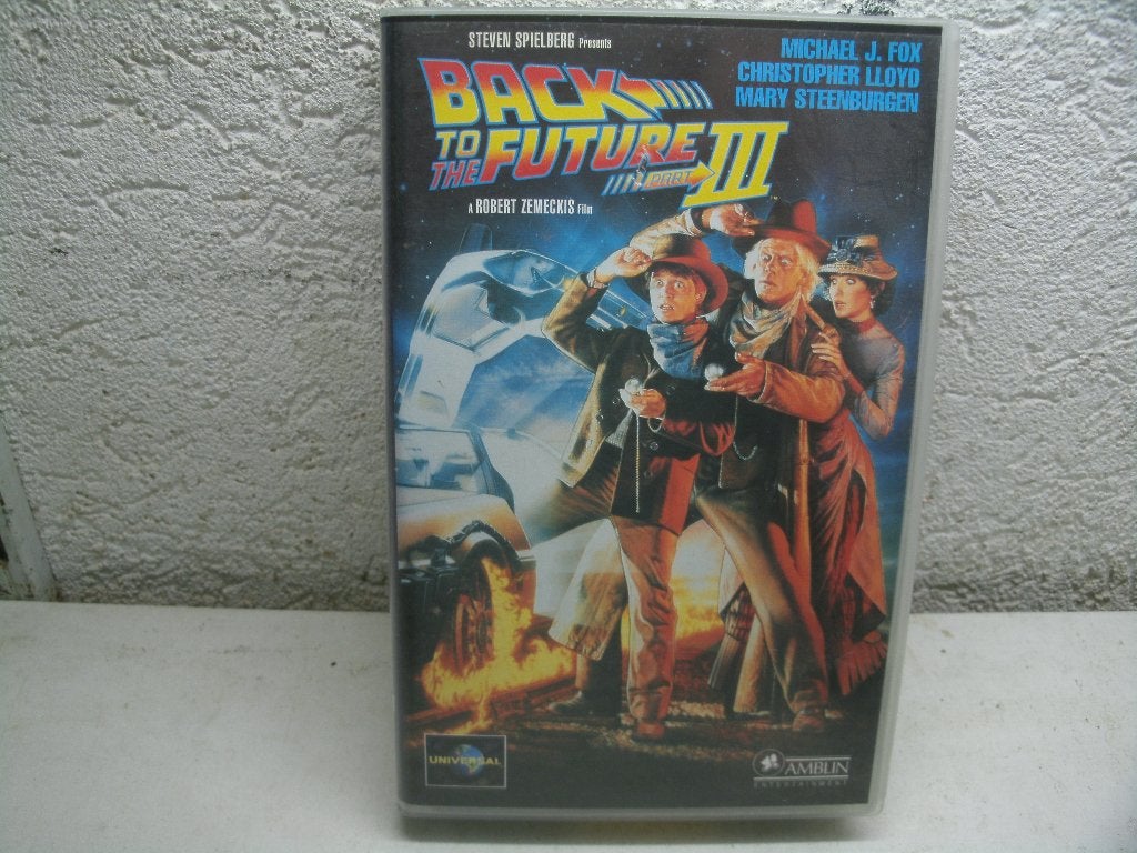 vhs 253b back to the future 3, Alle leeftijden, Ophalen of Verzenden, Zo goed als nieuw, Komedie