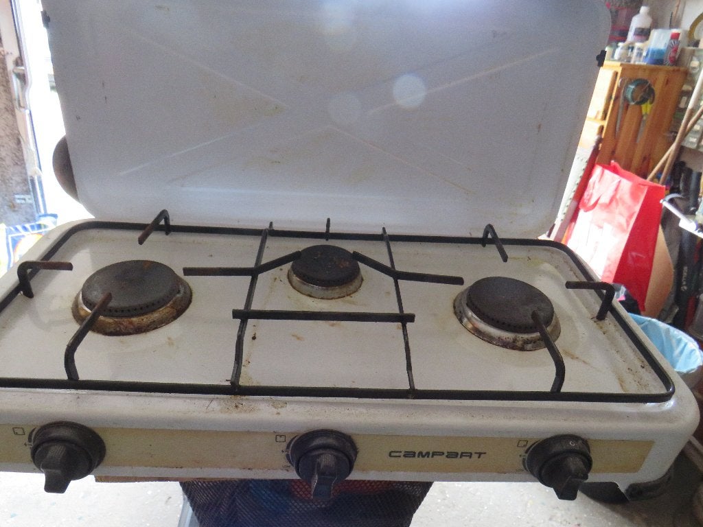 kookplaat, Witgoed en Apparatuur, Kookplaten, Ophalen, Gebruikt, 4 kookzones, Gas