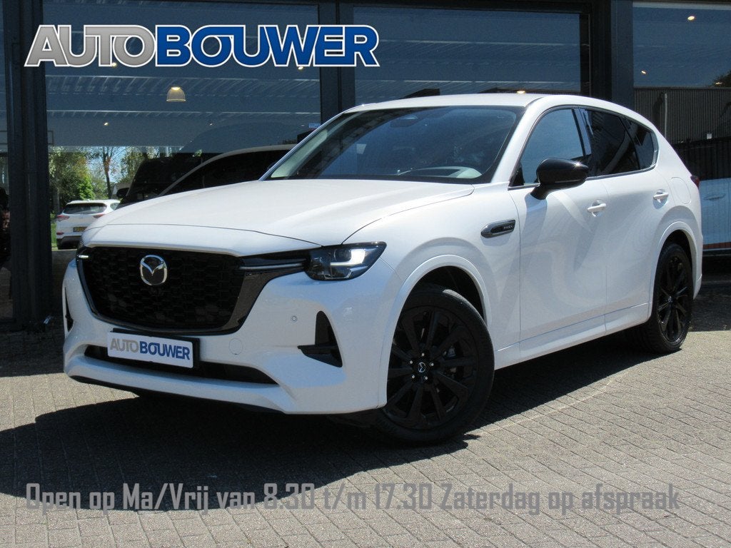 Mazda CX-60 2.5 e-SkyActiv 328 PK PHEV Homura DEC-2022 1e ei, Automaat, Gebruikt, Zwart, 4 cilinders