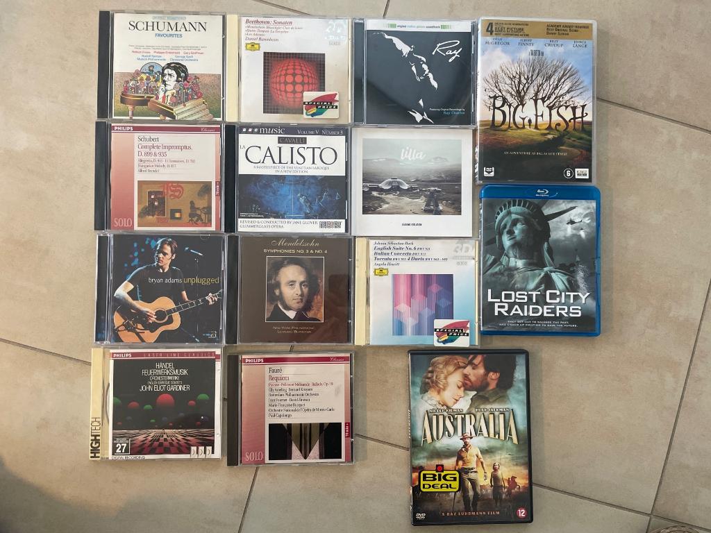 Monster Deal 11 cd's en 3 films voor een prikkie, Ophalen of Verzenden, Gebruikt, Overige typen