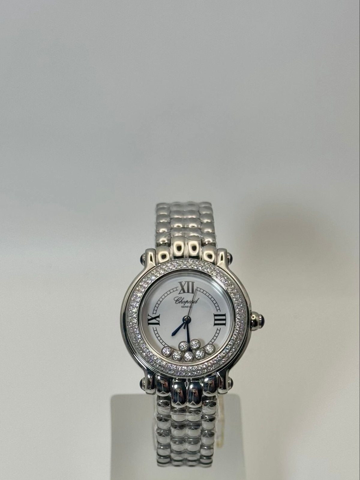 Chopard Happy Sport Dameshorloge met Diamanten - Nieuw, Overige merken, Staal, Polshorloge, Nieuw