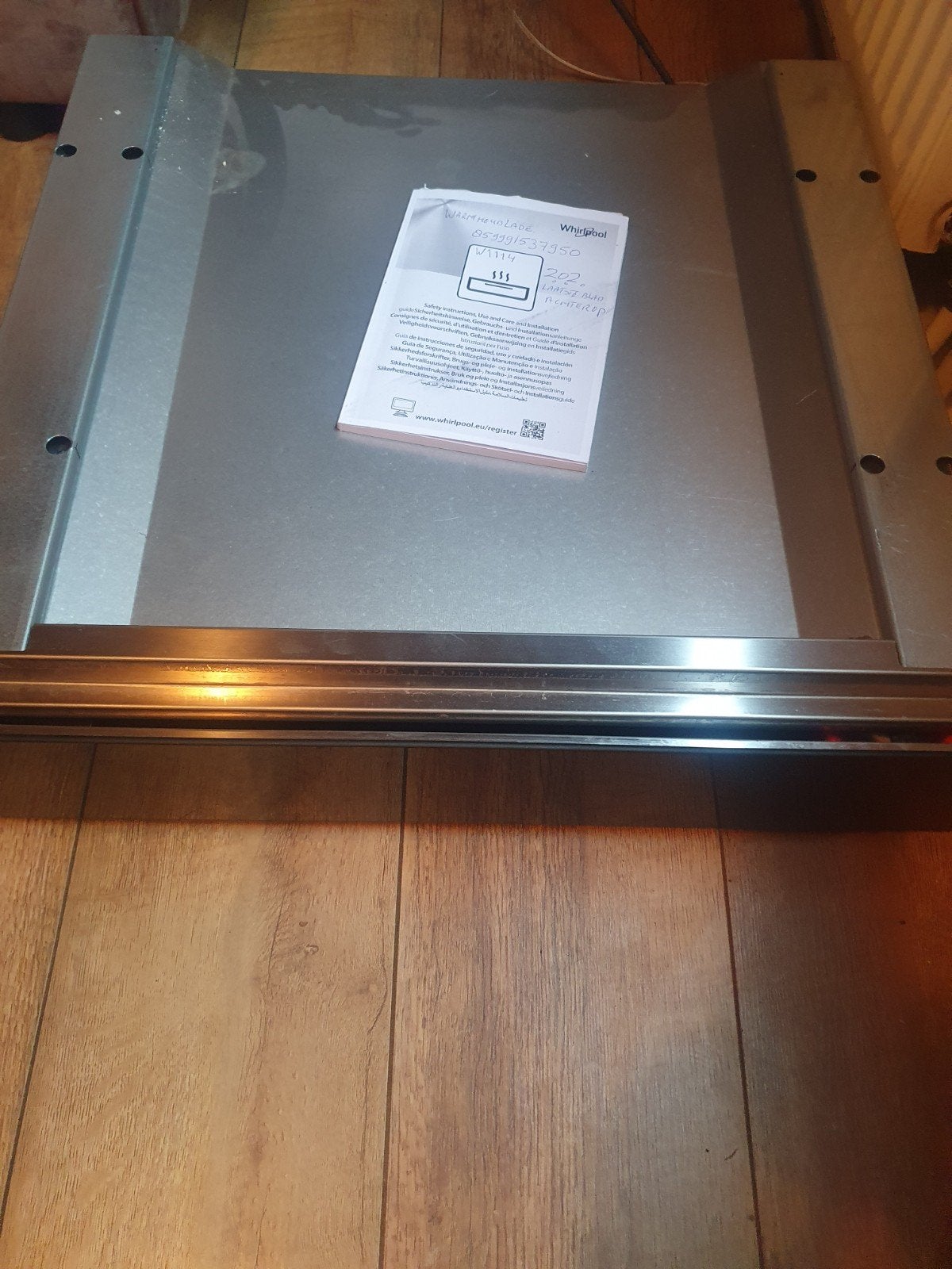 Whirlpool W1114 Warmhoudlade - Zo goed als nieuw, Ophalen, Zo goed als nieuw