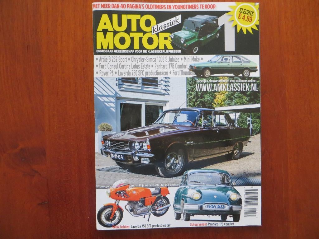 Auto Motor Klassiek 1 2021 Chrysler-Simca 1308 S Jubilee, Ophalen of Verzenden, Nieuw, Ford