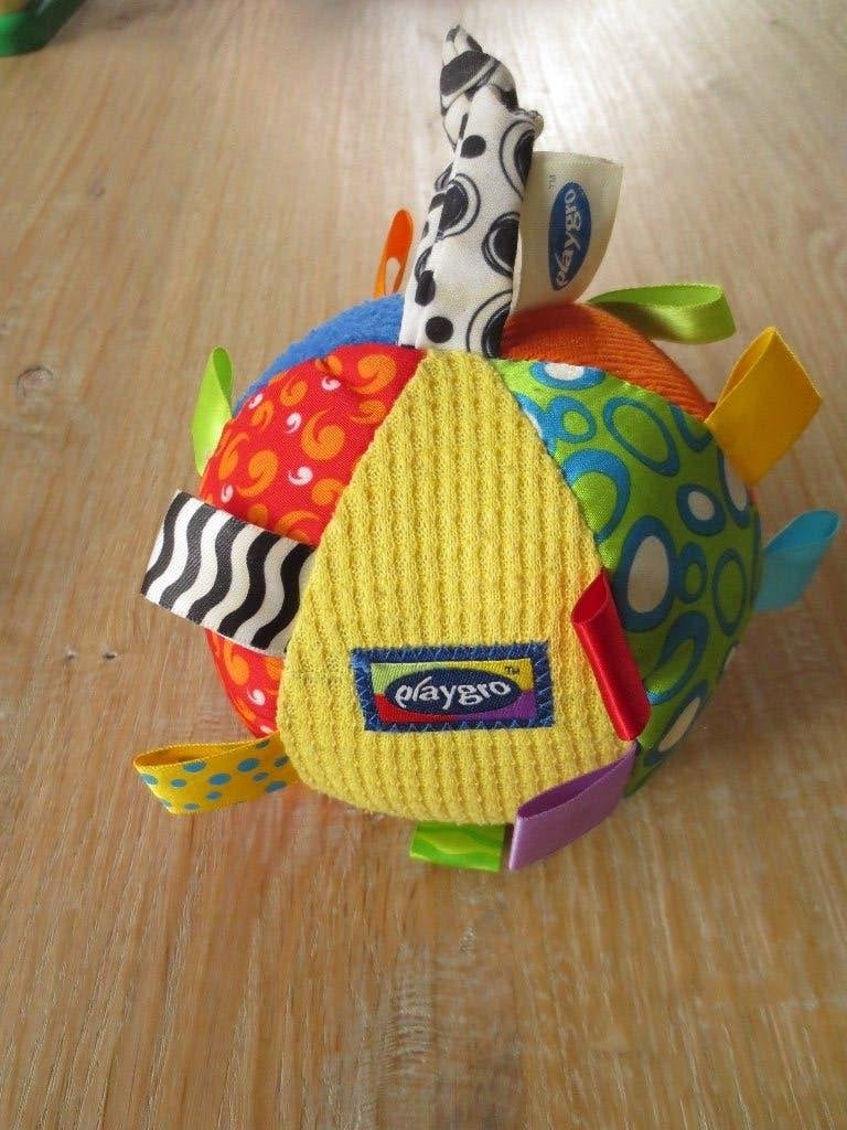 Kinder/Baby speelgoed Playgro Speelbal met geluid en spiegel, Ophalen of Verzenden, Zo goed als nieuw, Overige typen, Met geluid