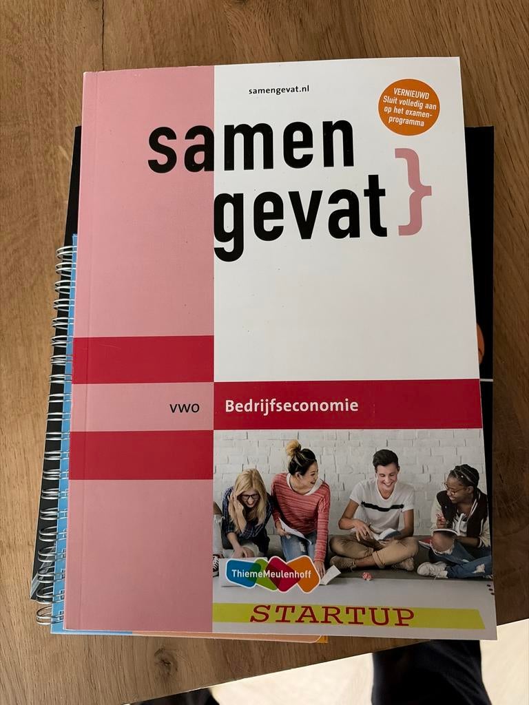 Samengevat VWO Bedrijfseconomie Thiememeulenhoff STARTUP, Boeken, Schoolboeken, Ophalen of Verzenden, Zo goed als nieuw