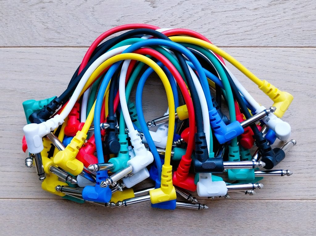 Patch cables / Patchkabels voor gitaar effect pedalen NIEUW!, Ophalen of Verzenden, Nieuw, Delay of Echo