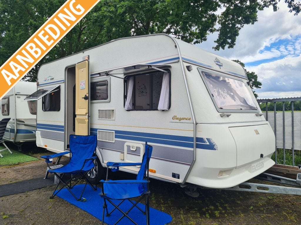 HOBBY ELEGANCE 470 UB / BJ 1996 / LUIFEL, Caravans en Kamperen, Caravans, Rondzit, Hobby, Bedrijf, 750 - 1000 kg