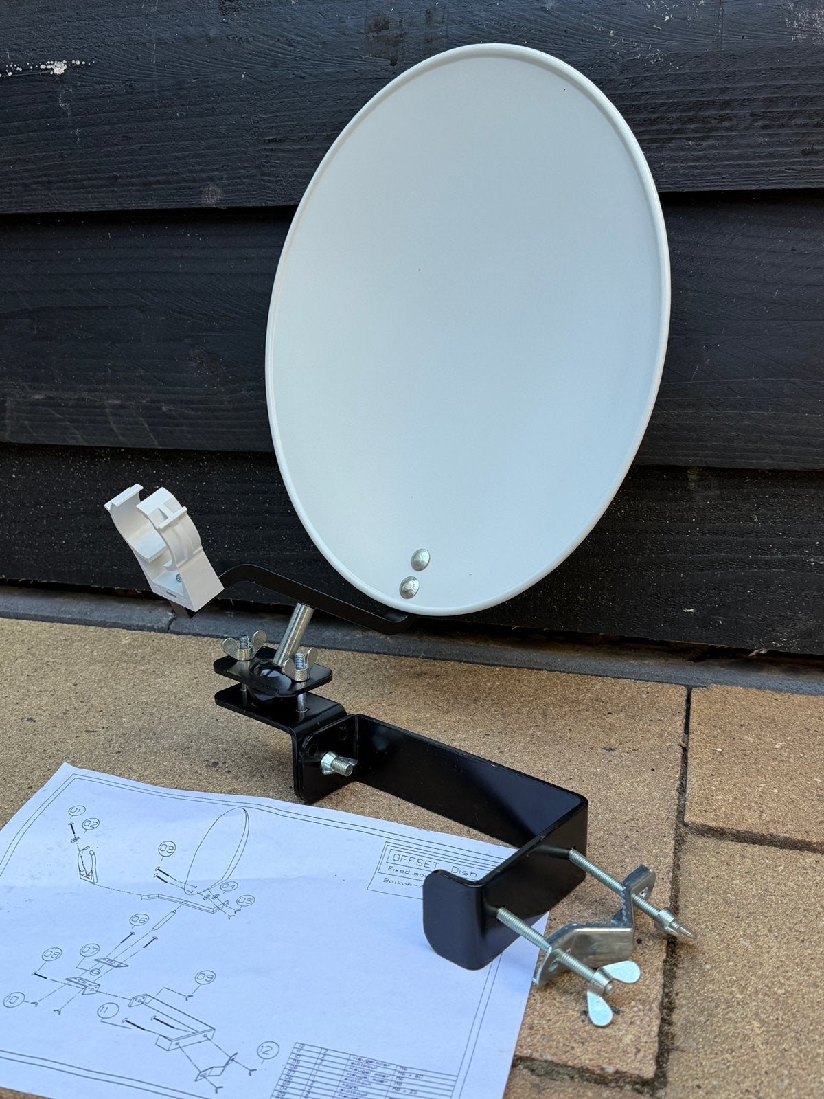 32cm schotel nieuw, Telecommunicatie, Verzenden, Nieuw, Antenne