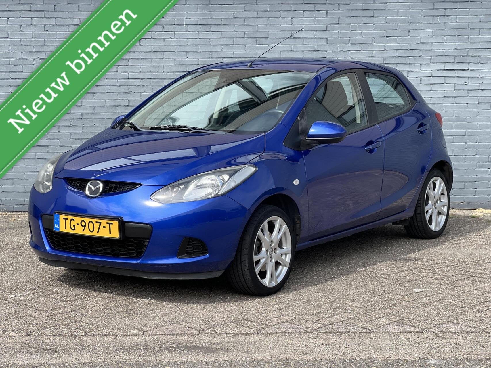 Mazda 2 1.3 GT-L Nieuwe APK Airco Clima 5DRS, Voorwielaandrijving, 86 pk, Gebruikt, 31 €/maand