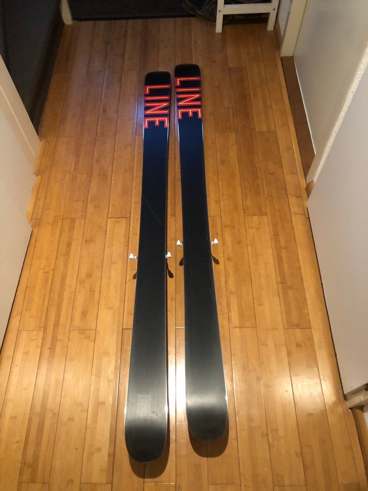 Line Supernatural 100 ski's 179cm met Salomon STH2 WTR 13, Sport en Fitness, 160 tot 180 cm, Gebruikt, Skiën, Ski's