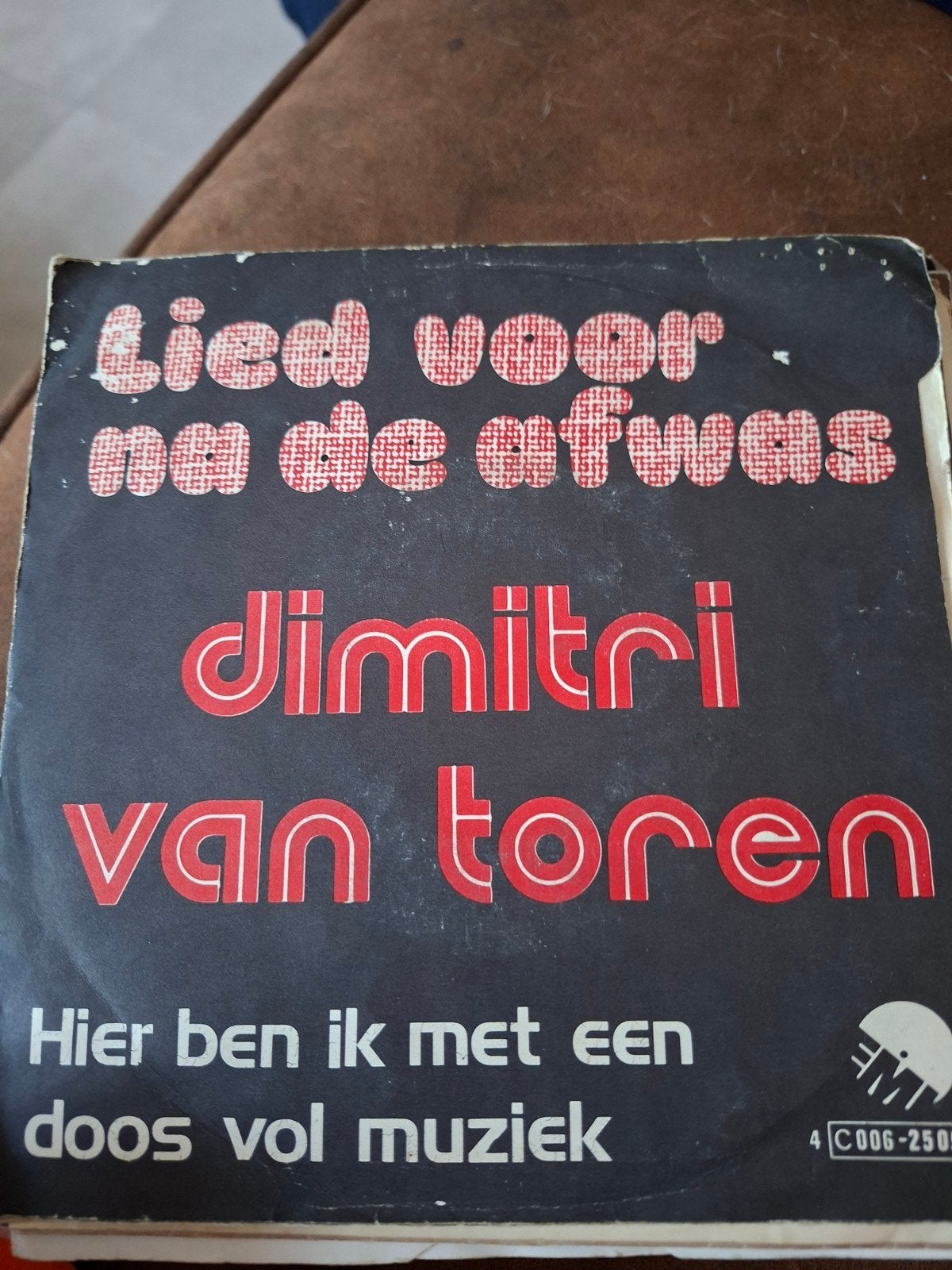 dimitri van toren  lied voor na de afwas, Cd's en Dvd's, Vinyl | Nederlandstalig, Ophalen of Verzenden, Zo goed als nieuw, Overige formaten