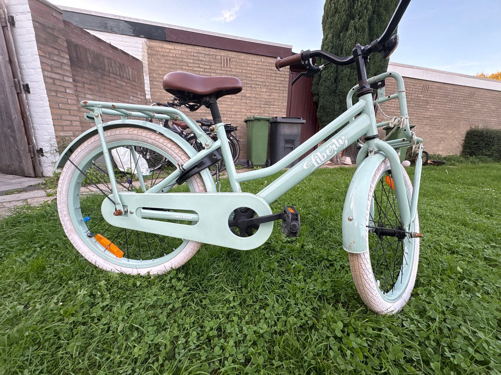 Leuke mintgroene Cortego meisjesfiets 20 inch, Fietsen en Brommers, Ophalen, Gebruikt, 20 inch