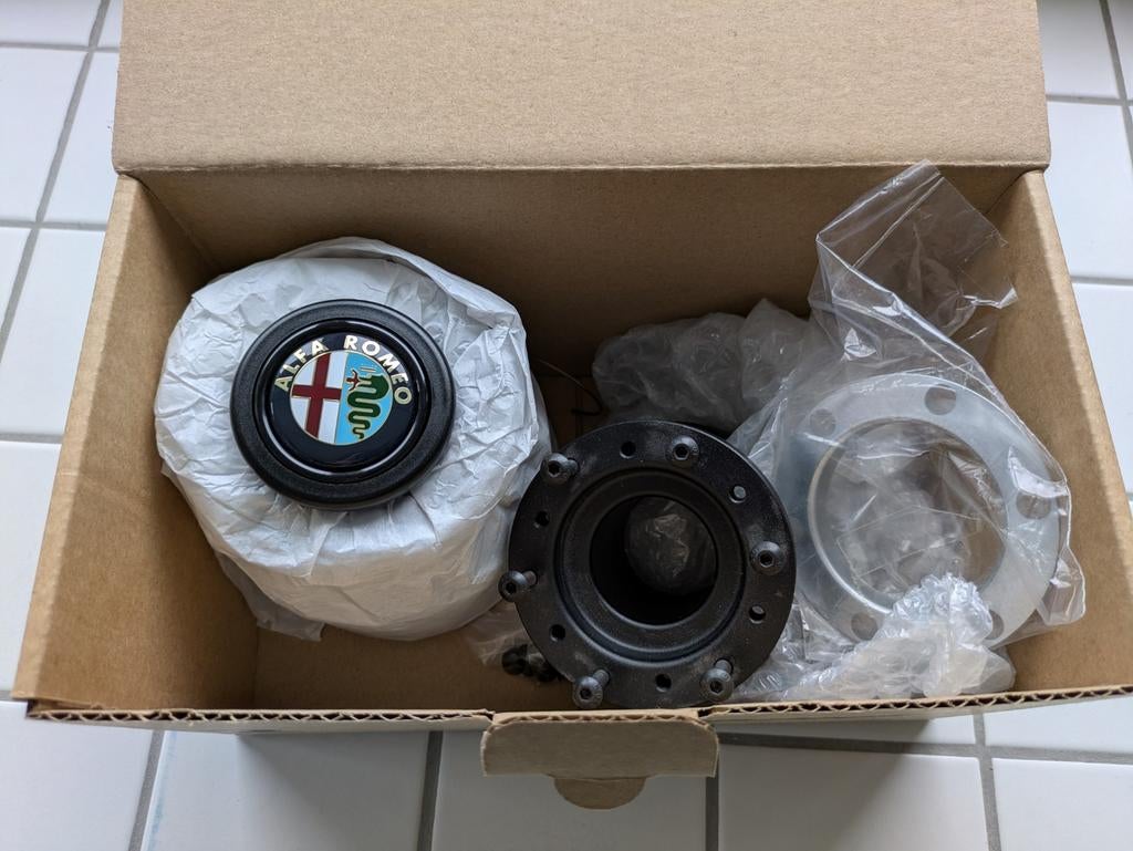 Alfaholics premium stuurnaaf compleet, Ophalen, Nieuw, Alfa Romeo