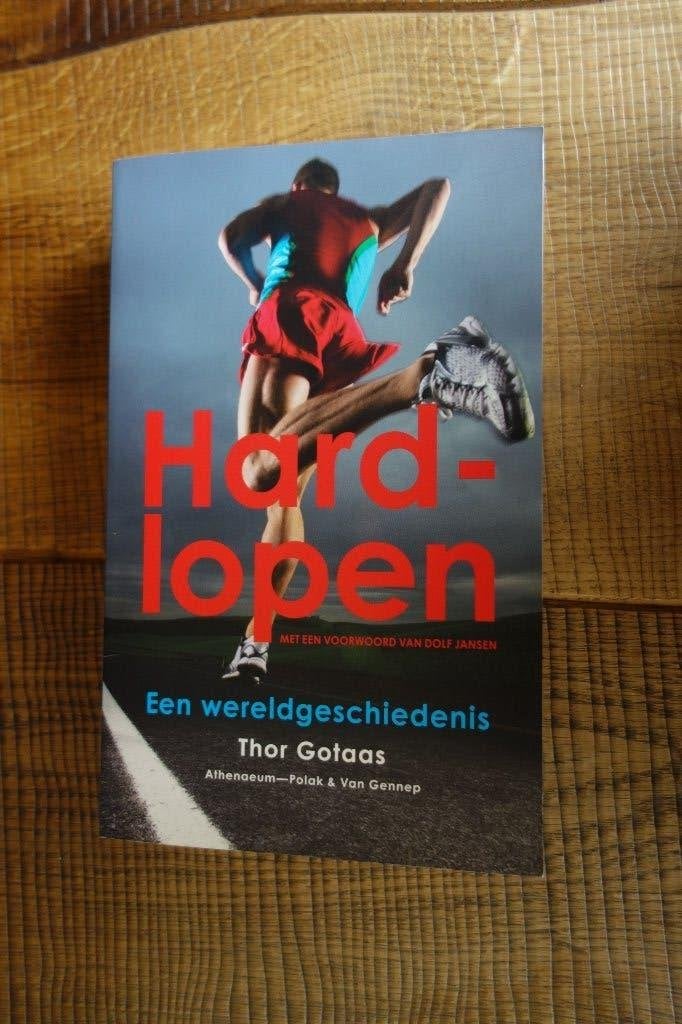 Thor Gotaas: Hardlopen, een wereldgeschiedenis, Ophalen of Verzenden, Zo goed als nieuw, Lopen en Fietsen