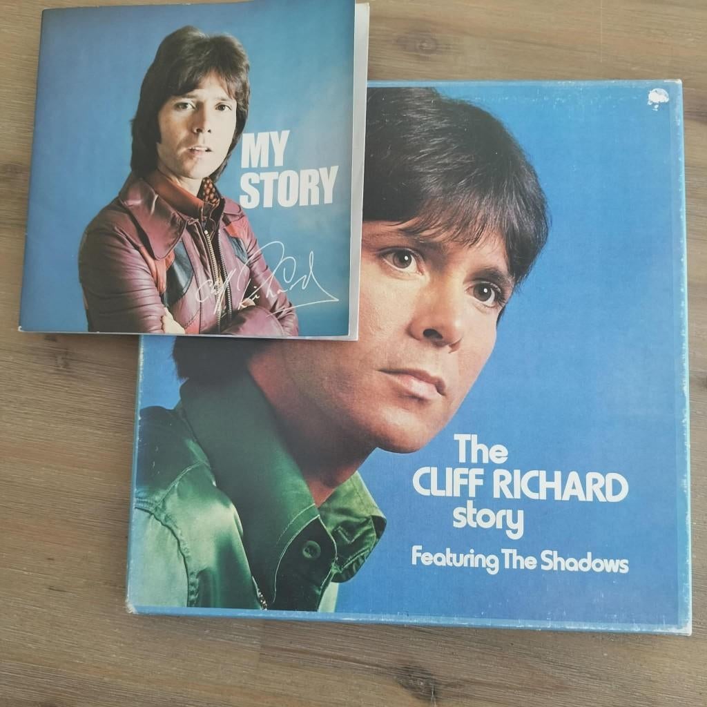 6 LP Box Cliff Richard - My Story, Fotohoes, Ophalen of Verzenden, Zo goed als nieuw, 12 inch