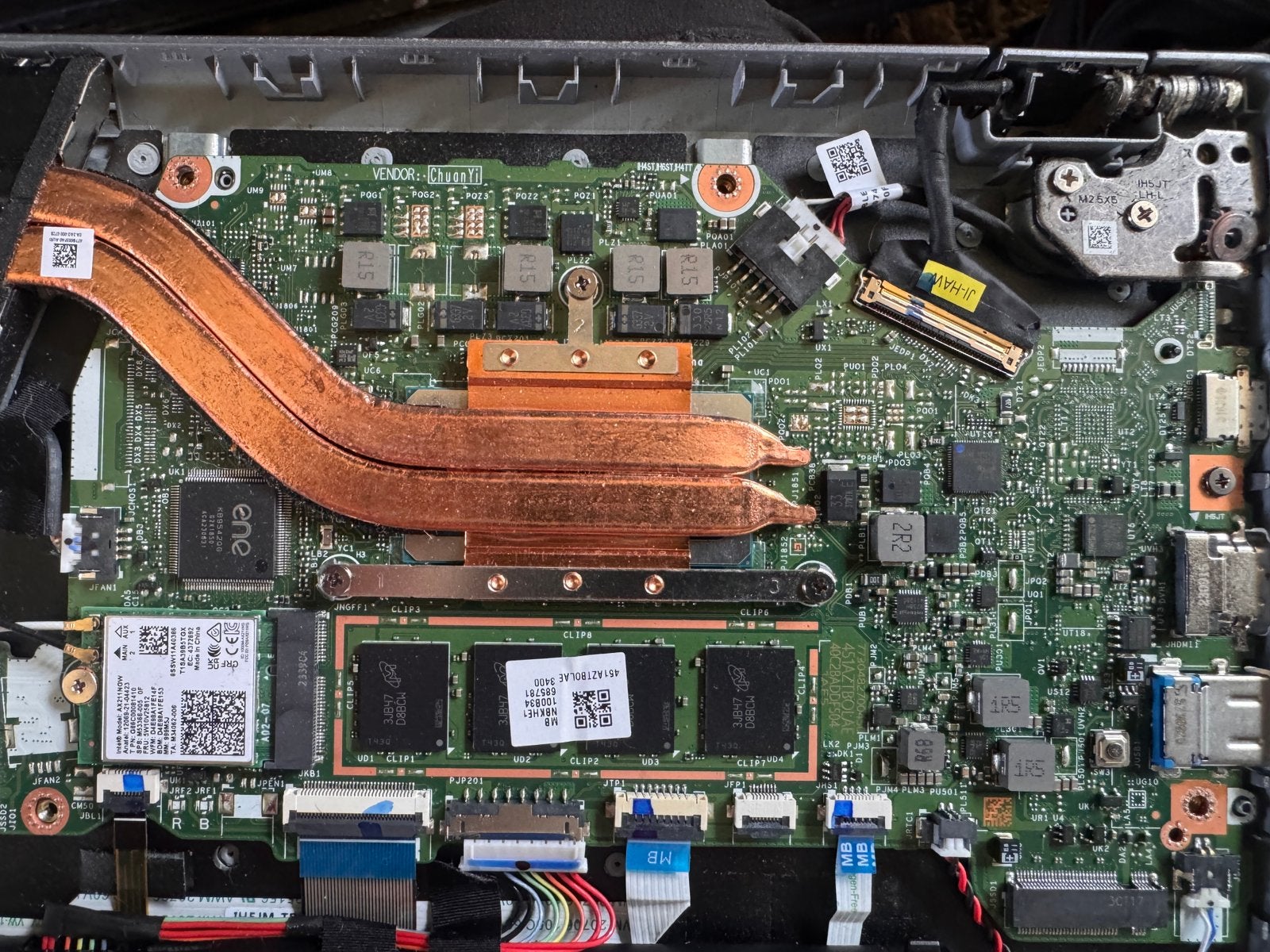 Acer 5-15 16gb ram in onderdelen., 2 tot 3 Ghz, Qwerty, Ophalen of Verzenden, 16 GB