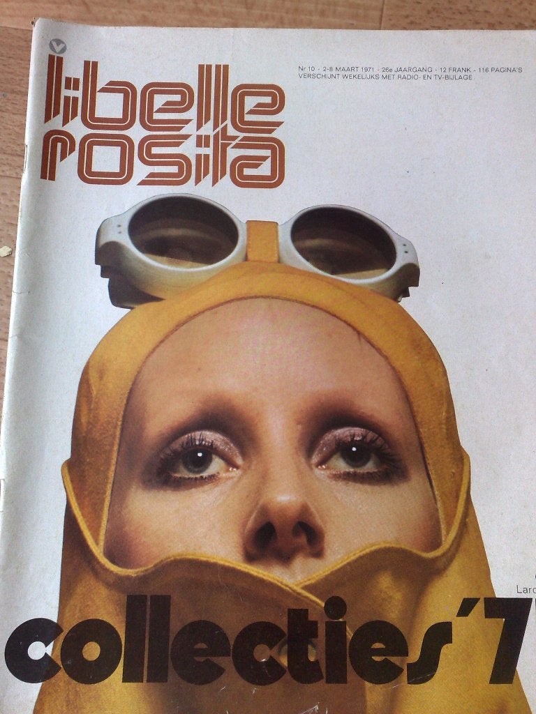 Libelle nr. 10 / 1971 naai patronen, Verzenden, Gebruikt, Vrouw, Overige merken