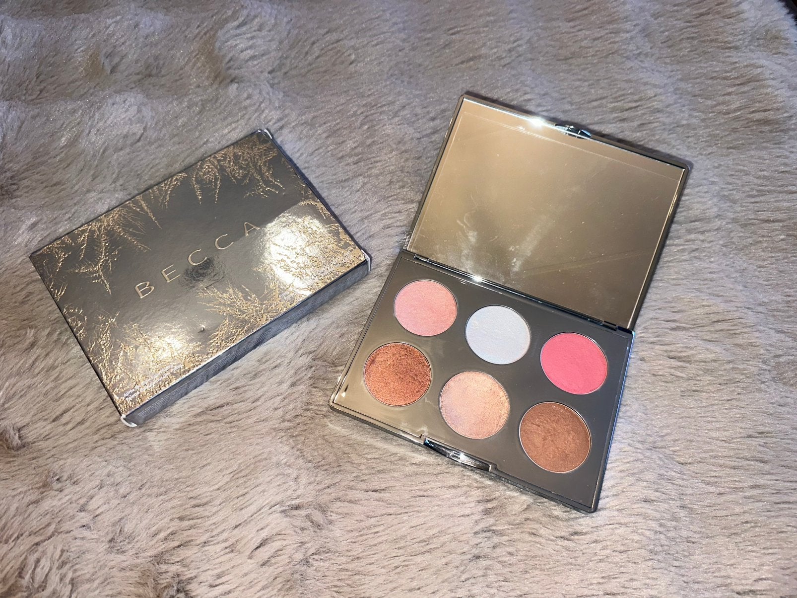 BECCA palette kleur Apres Ski Glow, Ophalen of Verzenden, Zo goed als nieuw, Overige kleuren, Gehele gezicht