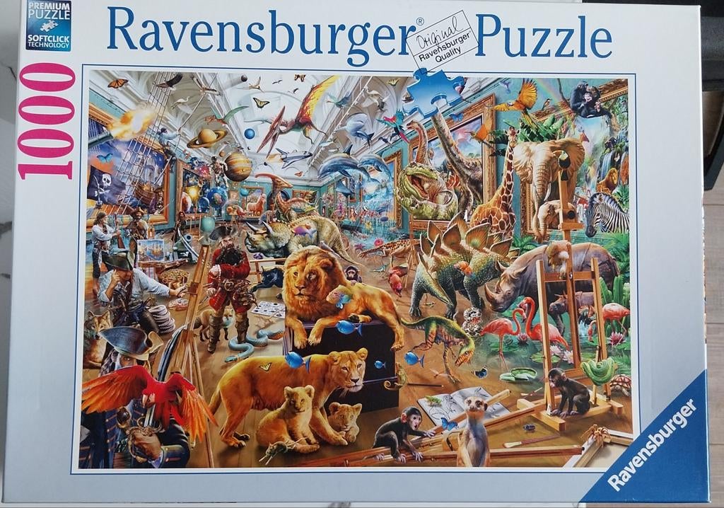 Complete legpuzzels 1000 stukjes, Ophalen, 500 t/m 1500 stukjes, Gebruikt
